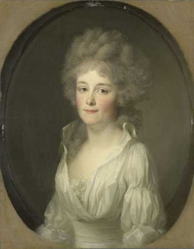 Retrato de Johanna Ferdinanda van Collen, esposa de Salomon Rendorp de Johann Friedrich August Tischbein