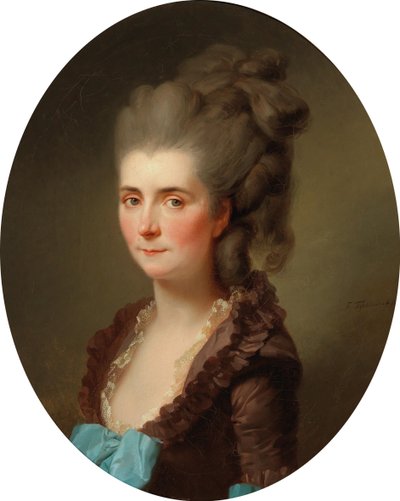 Retrato de la marquesa de Chambray, nacida Vernier de Joyencourt de Johann Friedrich August Tischbein