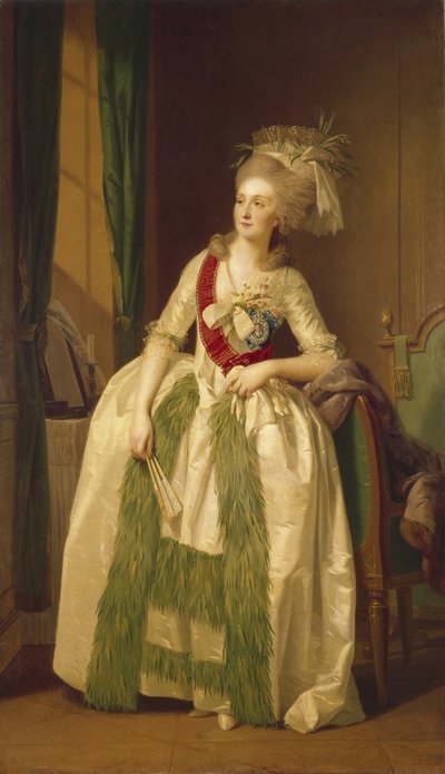 Retrato de la Princesa Natalya Vladimirovna Saltykova, 1780s de Johann Friedrich August Tischbein