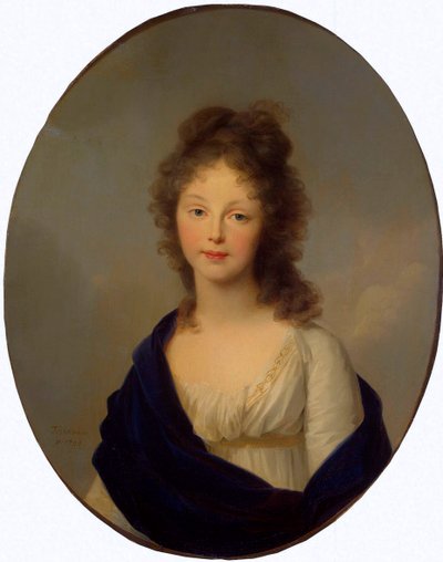 Retrato de la Reina Luisa de Prusia de Johann Friedrich August Tischbein