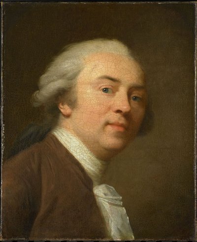 Autorretrato, 1782 de Johann Friedrich August Tischbein