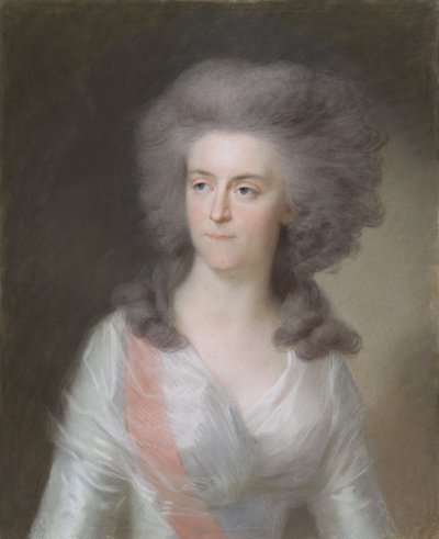 Guillermina de Prusia, Princesa de Orange de Johann Friedrich August Tischbein