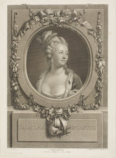 Christiane Henriette Koch de Johann Friedrich Bause