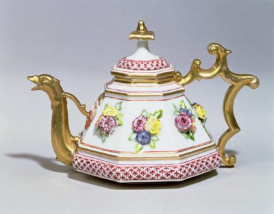 Tetera octogonal de Meissen de Johann Friedrich Bottger