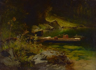 Estudio de Koenigssee de Johann Friedrich Hennings