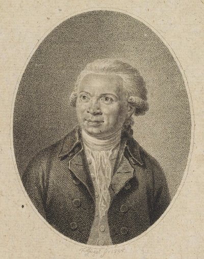 Retrato del compositor Johann Abraham Peter Schulz 1747-1800, 1794 de Johann Friedrich Jügel