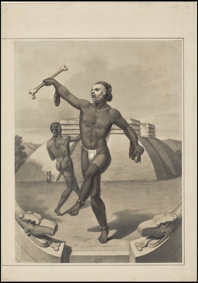 Colección de obras originales de Waldeck sobre Mesoamérica, Box 10 de 22 de Johann Friedrich Maximilian von Waldeck