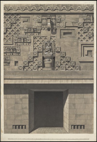 Colección de obras originales de Waldeck sobre Mesoamérica, Box 17 de 22 de Johann Friedrich Maximilian von Waldeck