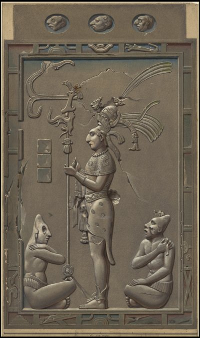 Colección de obras originales de Waldeck sobre Mesoamérica, Box 20 de 22 de Johann Friedrich Maximilian von Waldeck