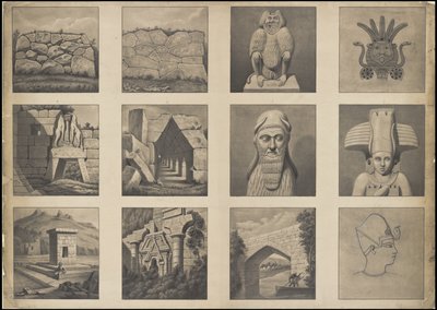 Colección de obras originales de Waldeck sobre Mesoamérica, Box 20 de 22 de Johann Friedrich Maximilian von Waldeck