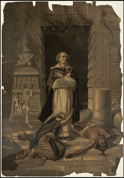 Una colección de obras originales de Waldeck sobre Mesoamérica, Caja 22 de 22 de Johann Friedrich Maximilian von Waldeck