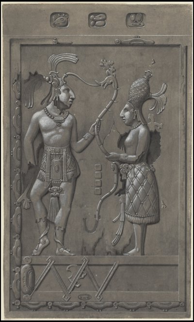 Colección de obras originales de Waldeck sobre Mesoamérica, Caja 2 de 22 de Johann Friedrich Maximilian von Waldeck