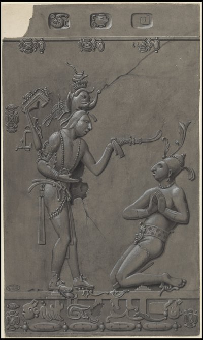 Colección de obras originales de Waldeck sobre Mesoamérica, Caja 2 de 22 de Johann Friedrich Maximilian von Waldeck