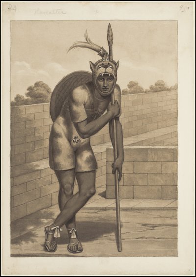 Colección de obras originales de Waldeck sobre Mesoamérica, Caja 3 de 22 de Johann Friedrich Maximilian von Waldeck