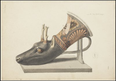 Colección de obras de arte originales de Waldeck sobre Mesoamérica, Caja 4 de 22 de Johann Friedrich Maximilian von Waldeck
