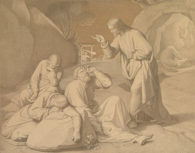 Cristo en el Jardín de Getsemaní, 1848 de Johann Friedrich Overbeck