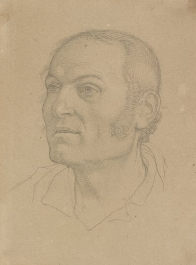 Cabeza de hombre de Johann Friedrich Overbeck