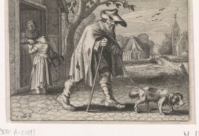 ciego enamorado de Johann Gelle