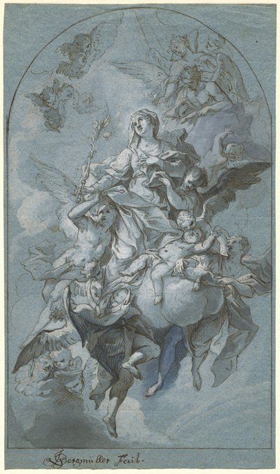 La Inmaculada Concepción de Johann Georg Bergmuller