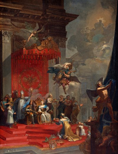 Emperatriz del Sacro Imperio Romano Isabel Cristina de Johann Georg Böhm the Elder