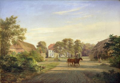 Gut Grabau, cerca de Oldesloe, 1841 de Johann Georg Haeselich