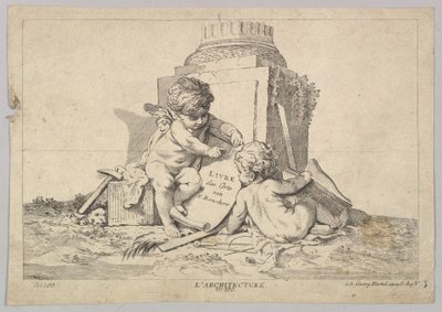 Arquitectura, siglo XVIII de Johann Georg Hertel