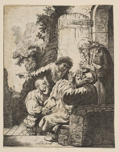 El abrigo de José traído a Jacob de Johann Georg Hertel