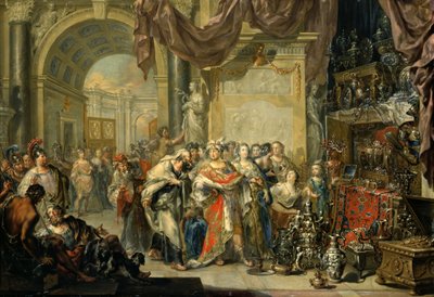 Creso y Solón de Johann Georg Platzer