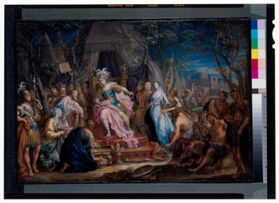La abstinencia de Escipión de Johann Georg Platzer