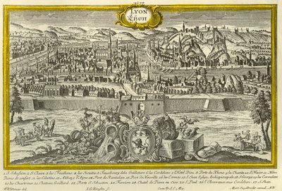Lyon, c. 1740 de Johann Georg Ringlin