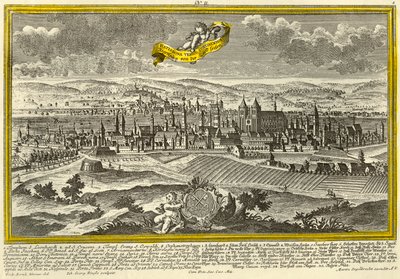 Ratisbona, c. 1740 de Johann Georg Ringlin