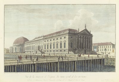 La Ópera, Berlín de Johann Georg Rosenberg