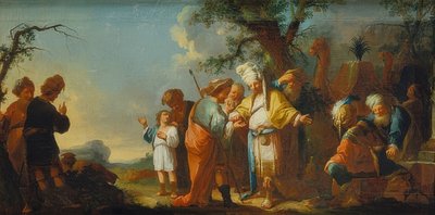 José es vendido a los madianitas de Johann Georg Trautmann