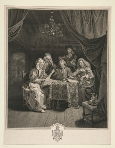 el concierto familiar de Johann Georg Wille