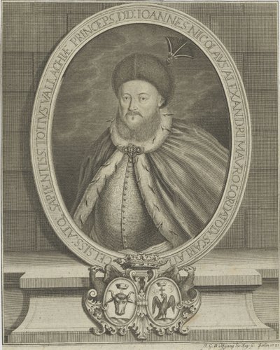 Nicolaos Mavrocordatos 1680-1730, 1721 de Johann Georg Wolfgang