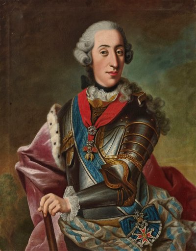 Retrato del príncipe Clemente Francisco de Baviera 1722-1770 de Johann Georg Ziesenis the Younger