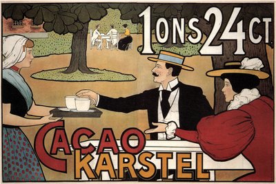 Cacao Karstel, 1897 de Johann Georg van Caspel