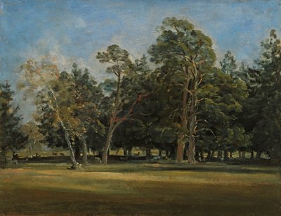 El Hirschgarten cerca de Múnich de Johann Georg von Dillis