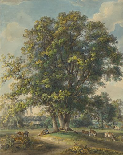 Et in Arcadia Ego, 1790-1800 de Johann Georg von Dillis