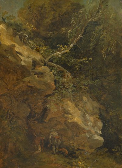 Forstmeister Dillis en Dachsbau de Johann Georg von Dillis