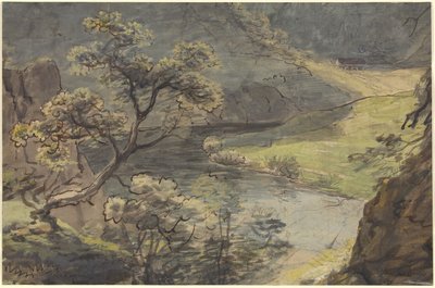Paisaje fluvial de Johann Georg von Dillis