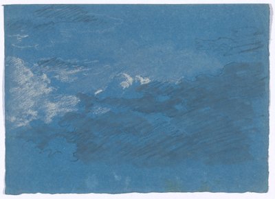 Wolkenstudie de Johann Georg von Dillis