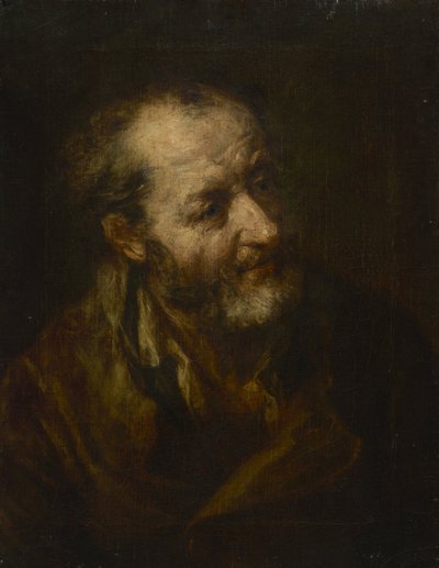 Retrato de un anciano de Johann Georg von Edlinger