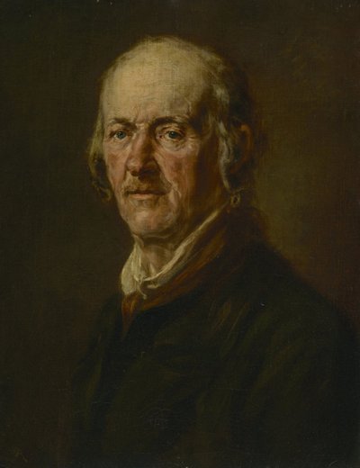 Retrato de un anciano de Johann Georg von Edlinger