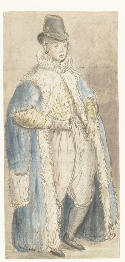 Retrato del hijo de Federico V del Palatinado (?) de Johann Goltz (possibly)