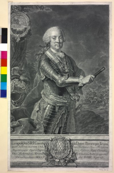 Conde Leopold Daun de Johann Gottfried Haid