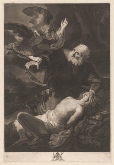 Sacrificio de Abraham de Johann Gottfried Haid