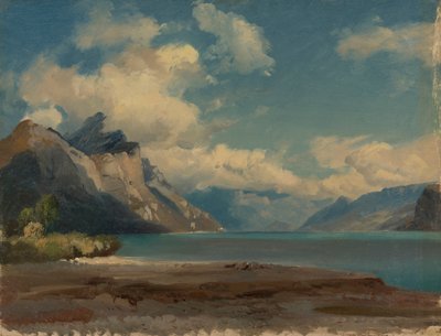 En Weesen am Walensee, Suiza de Johann Gottfried Steffan