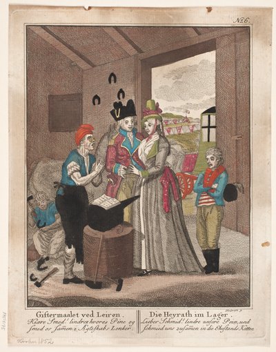 El matrimonio en Leiren de Johann Gottlieb Friedrich