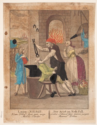 El médico en apuros de Johann Gottlieb Friedrich
